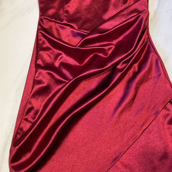 Red Mini Dress - Picture 4 of 6